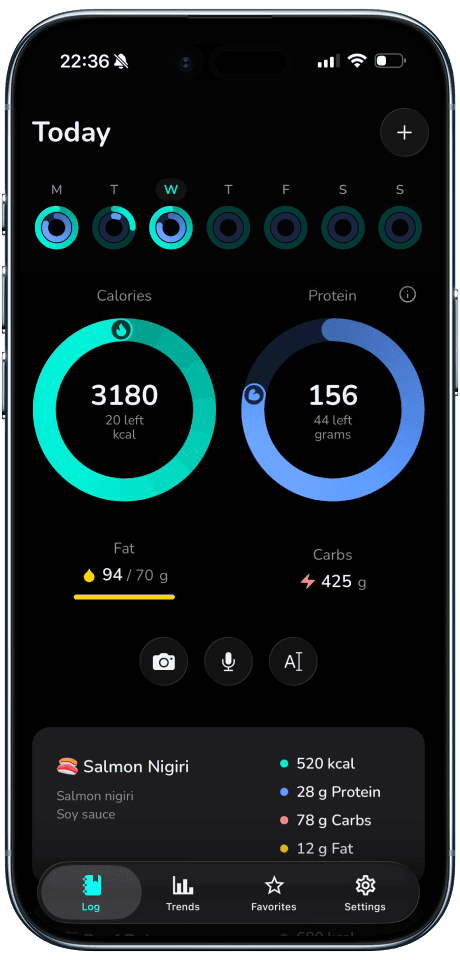 MacroLoop iOS App Screenshot 1